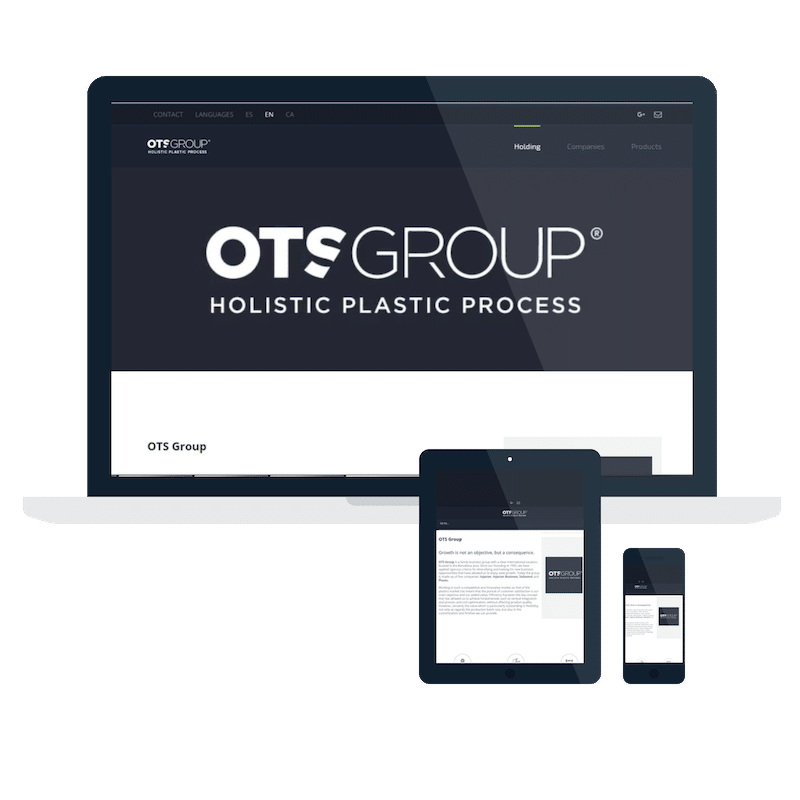 Página web Ots Group